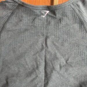 Gymshark long sleeve cropped compression shirt
